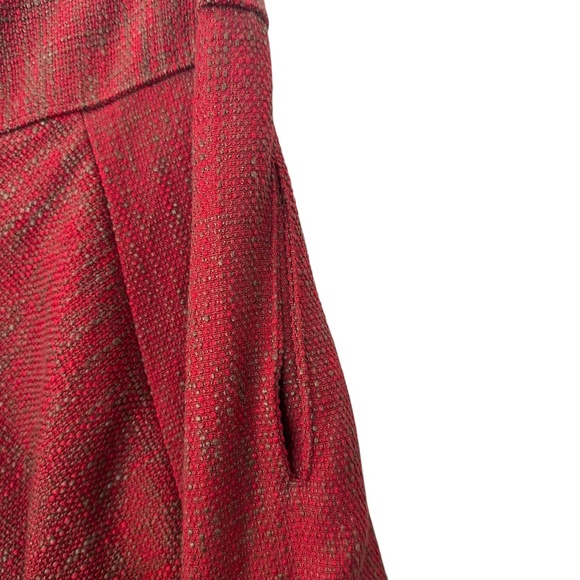 Emmanuel Red Harem Crotch Drop Pants Size Medium(No Size Tag) - Picture 4 of 9